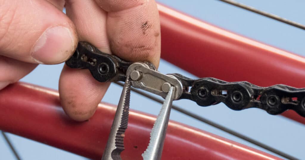 how to shorten a bicycle chain