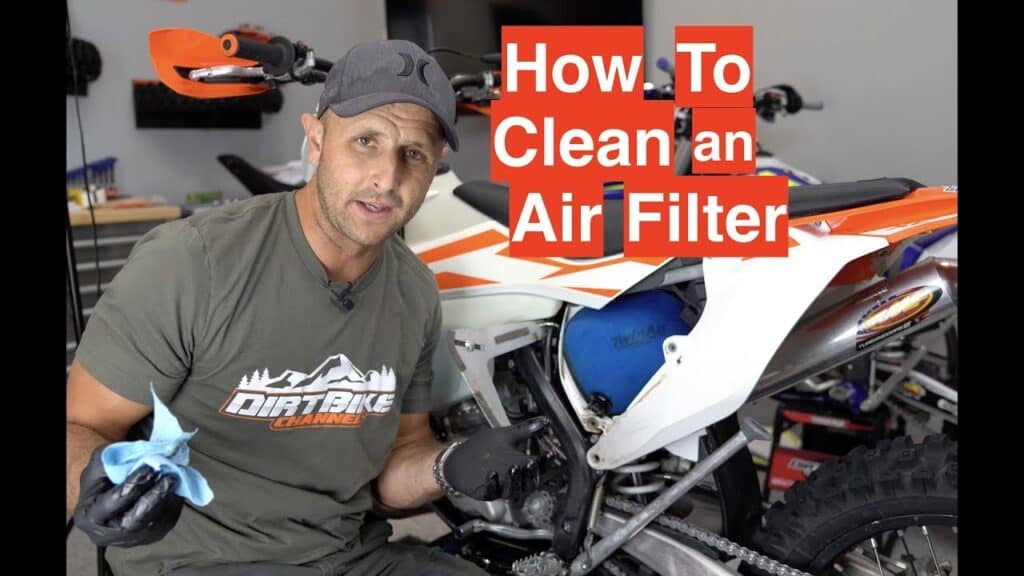 How to Clean an Air Filter on a Dirt Bike